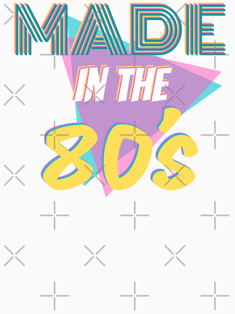 Made in the 80s by 2MdesignStore
