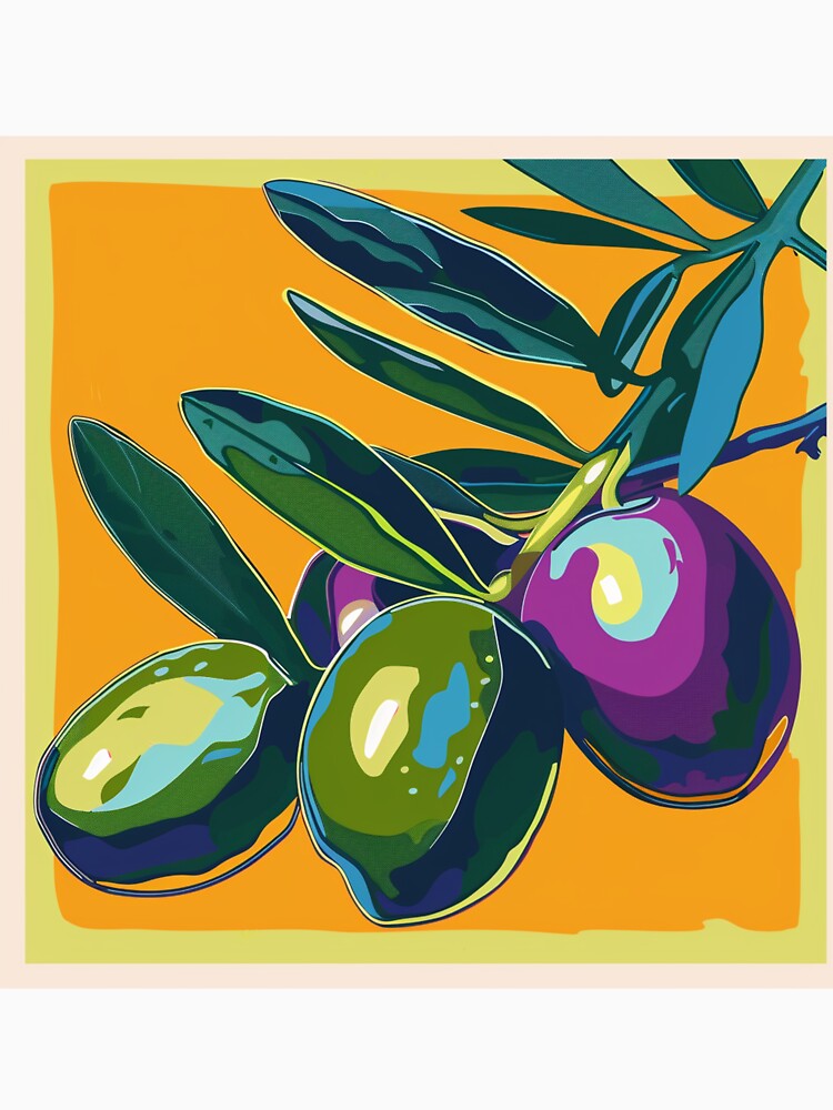 Olive Pop Art 2 by AstroRisq