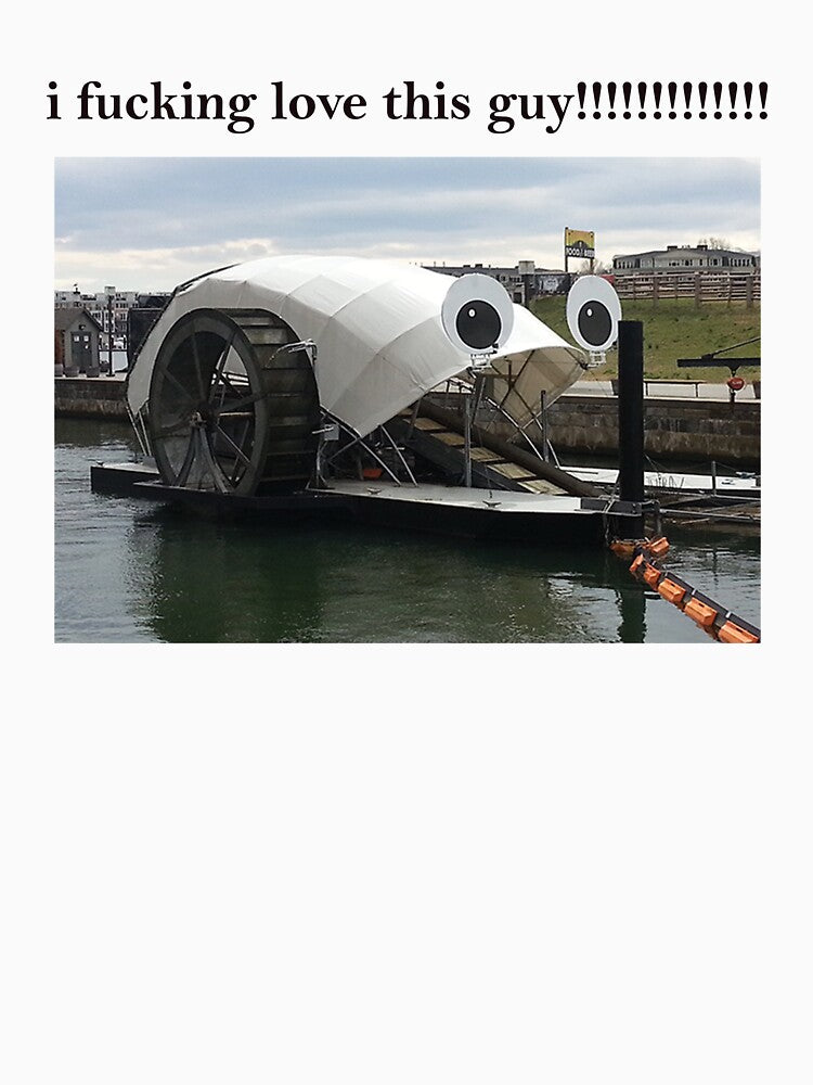 mister trash wheel by oliviashirtaday
