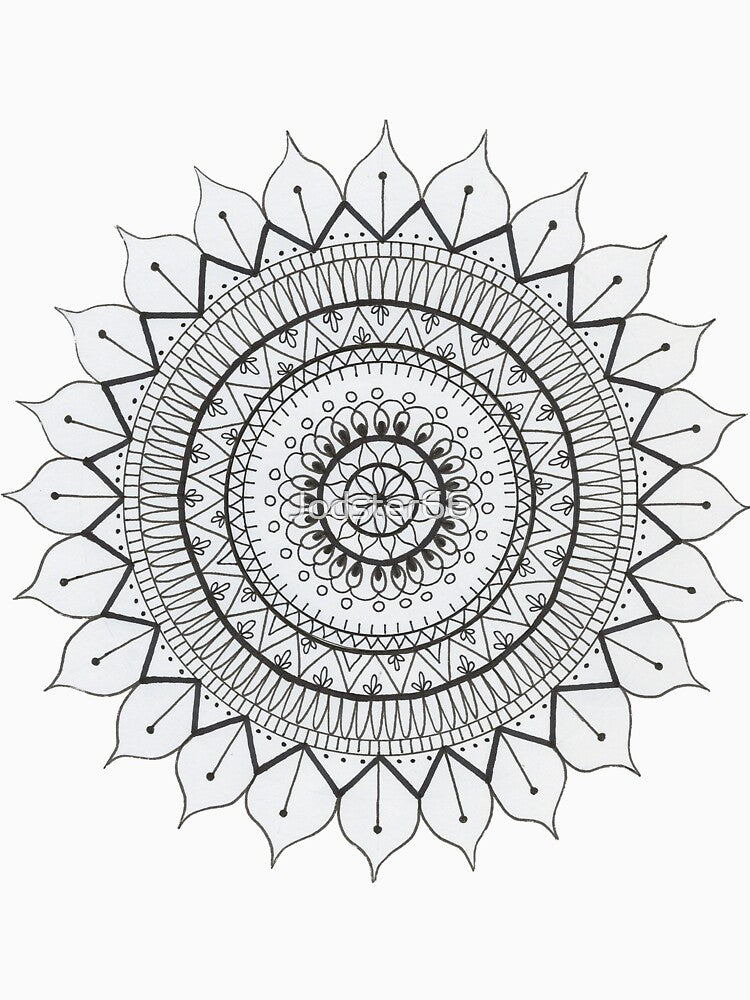 Flower Mandala by Jodster66