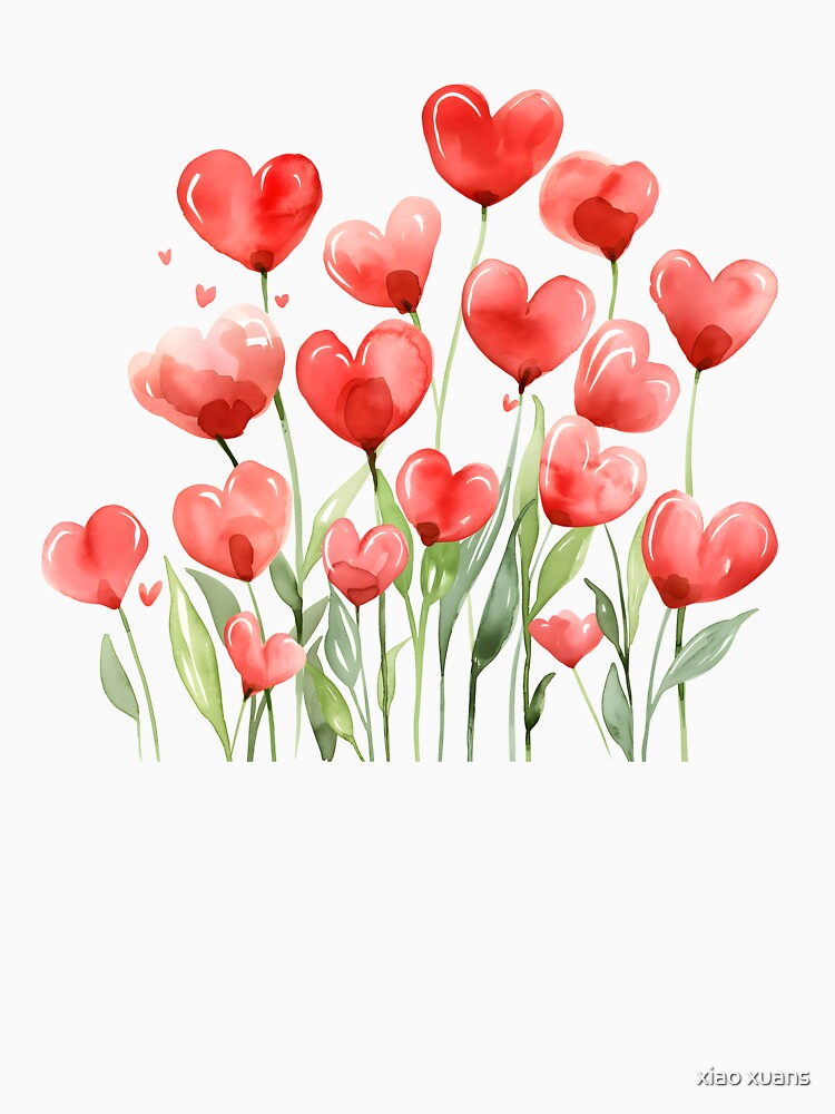 Pink Tulip Flowers by xiao xuans