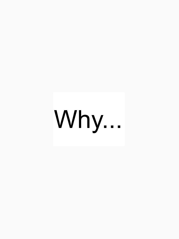 Why... by TheProductPond