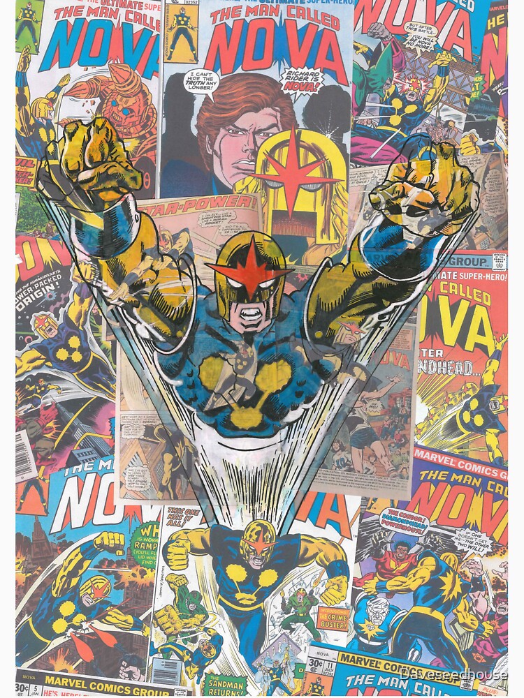 Vintage Comic Nova by Daveseedhouse
