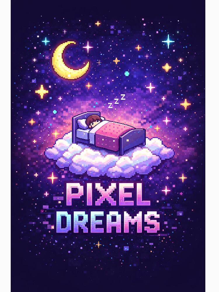Pixel Dreams Cute Retro Gaming Aesthetic by Hannah-Yei