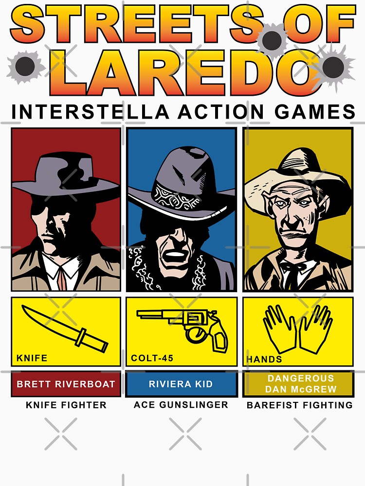 Gunmen of the Apocalypse Streets of Laredo Game by McPod