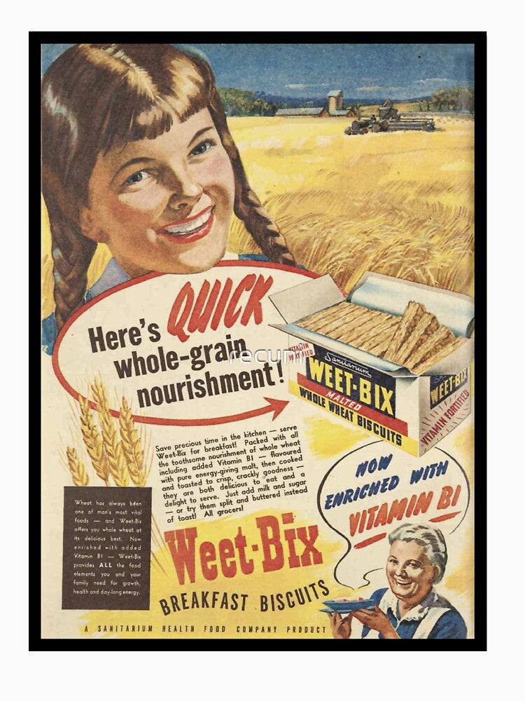 Vintage Weetbix Ad 1946 by recuni
