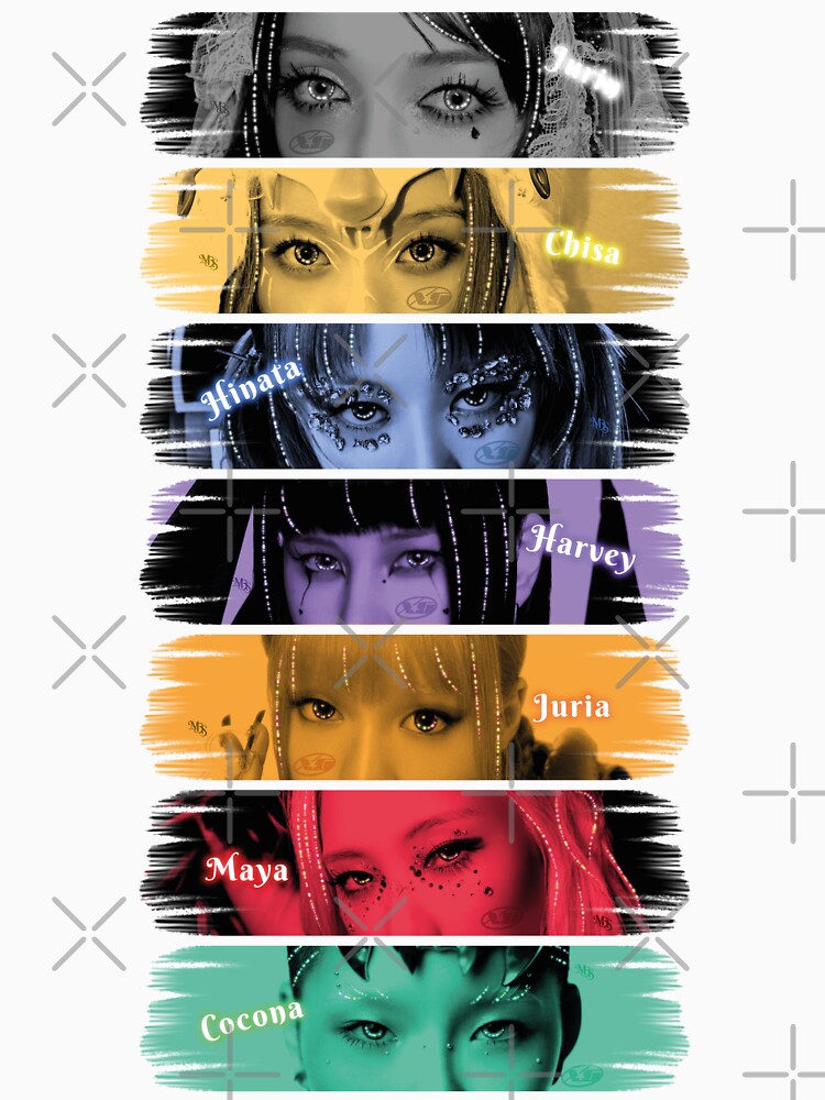 Design inspired by the eyes of the kpop group xg by mbs-desing