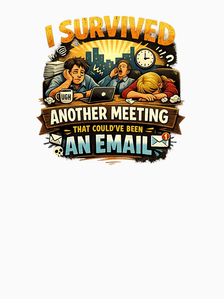 I survived another meeting by ARTGENERATESART