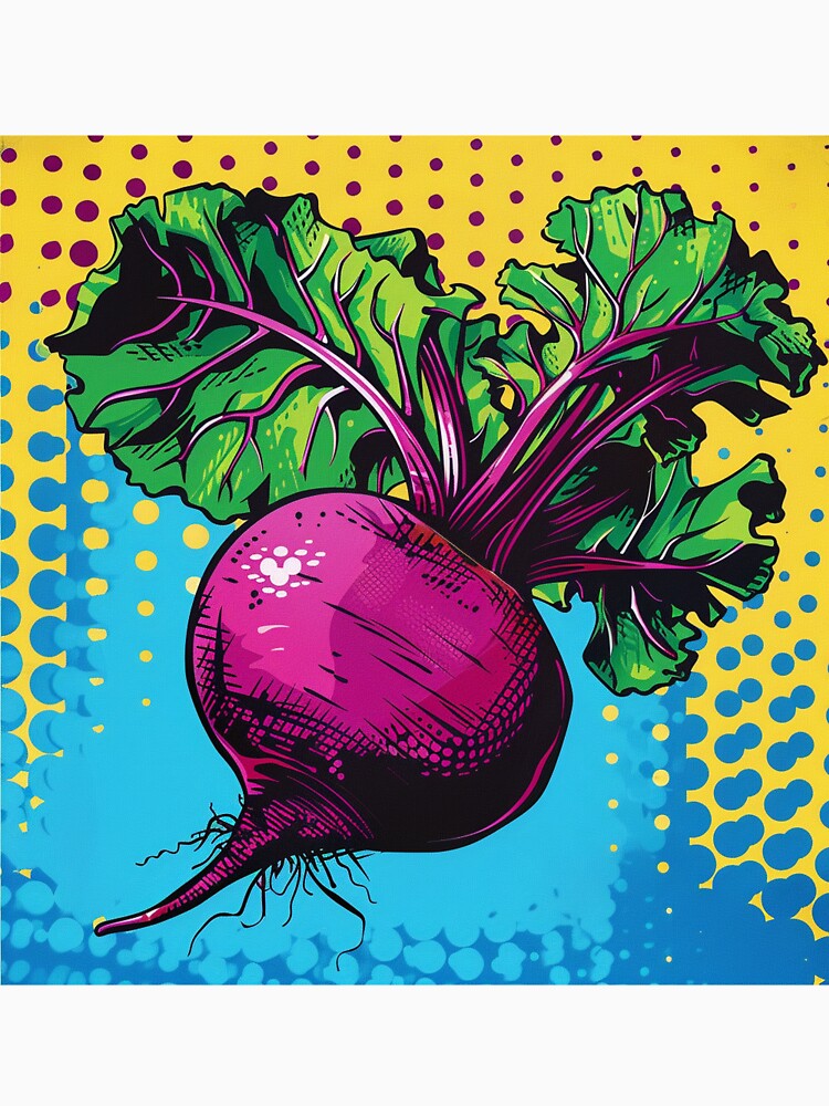 Beetroot Pop Art 2 by AstroRisq