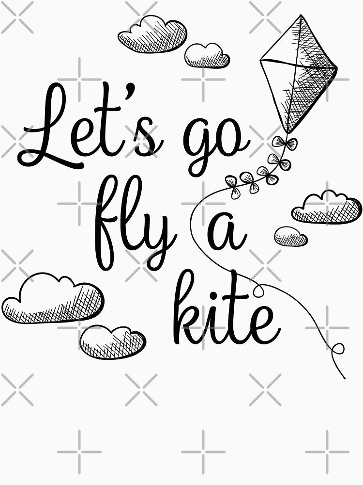 Lets Go Fly A Kite - A practically perfect fan design by KellyDesignCo