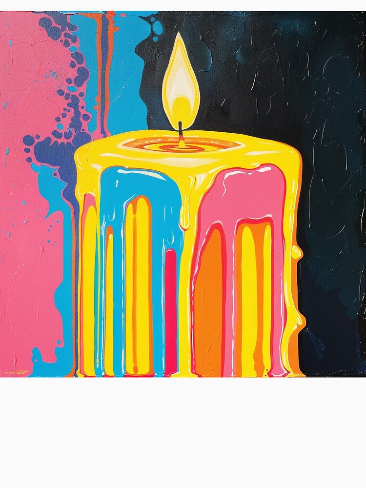 Candle Pop Art 3 by AstroRisq