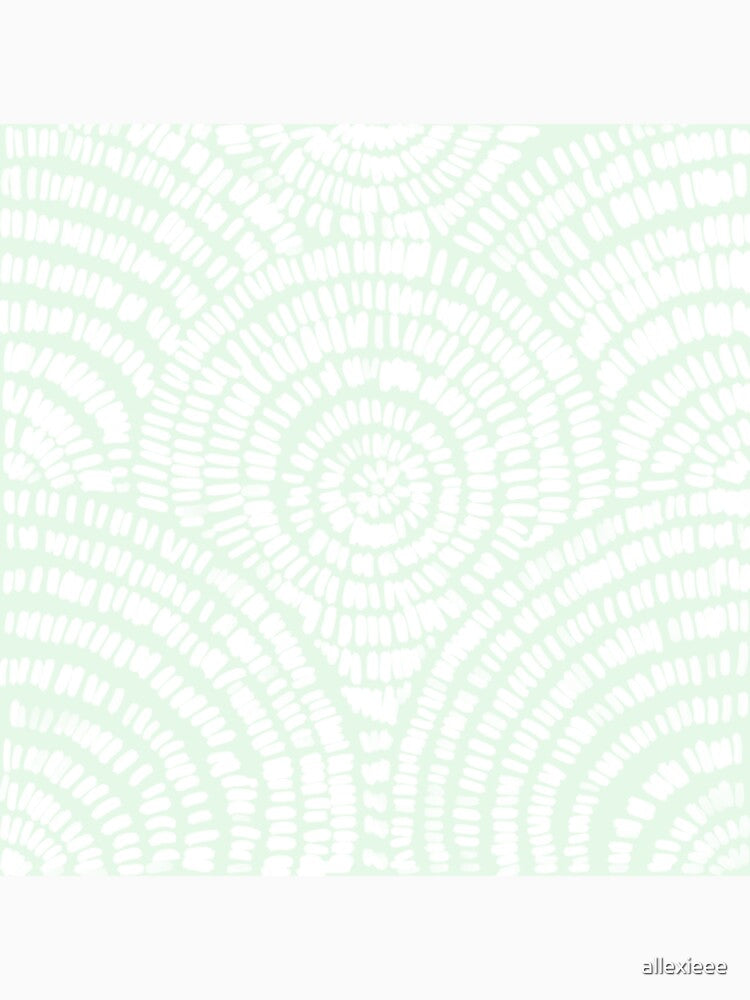 Boho Pattern Light Green by allexieee