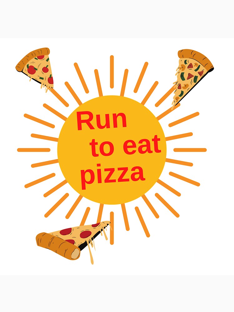 Run to eat pizza by GibySnack
