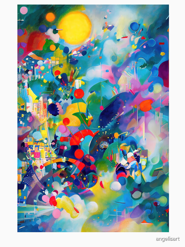 Modern abstract Art No7 by angelisart