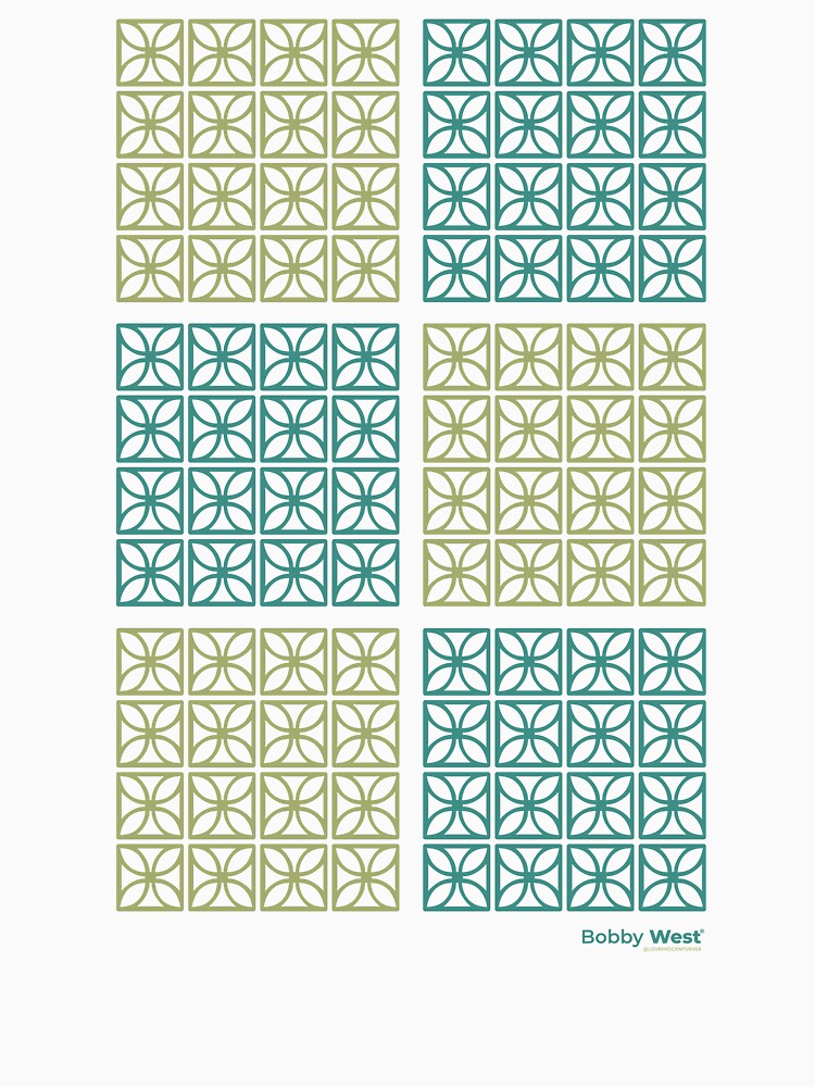 Mid Century Breeze Block Designed By Bobby West by BobbyWest1965