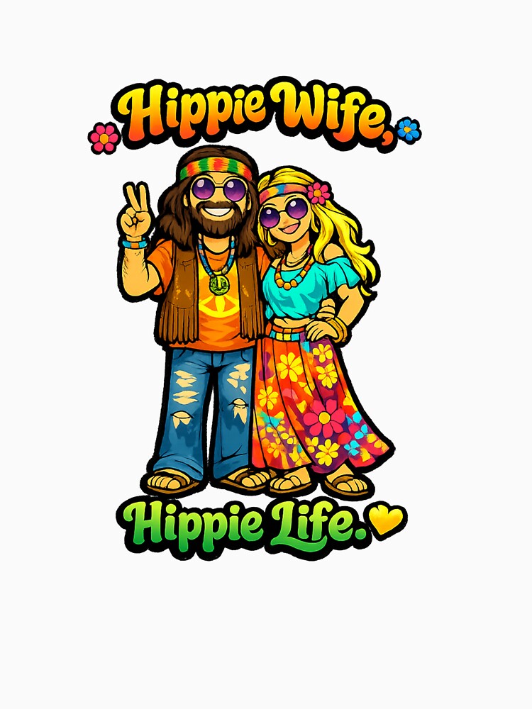 Hippie Wife Hippie Life Hippies by Ricky's Fun Shop