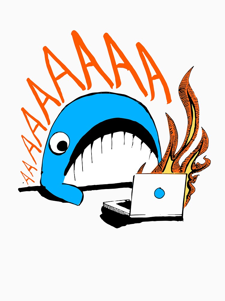 Meltdown - Whale Watching Computer On Fire by Frustration Free Tech