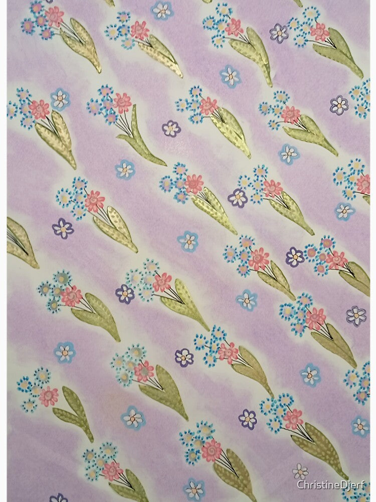 Watercolor Floral by ChristineDjerf