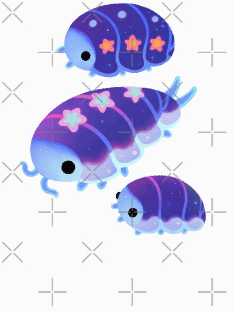 Cloud isopod - Starry night by pikaole