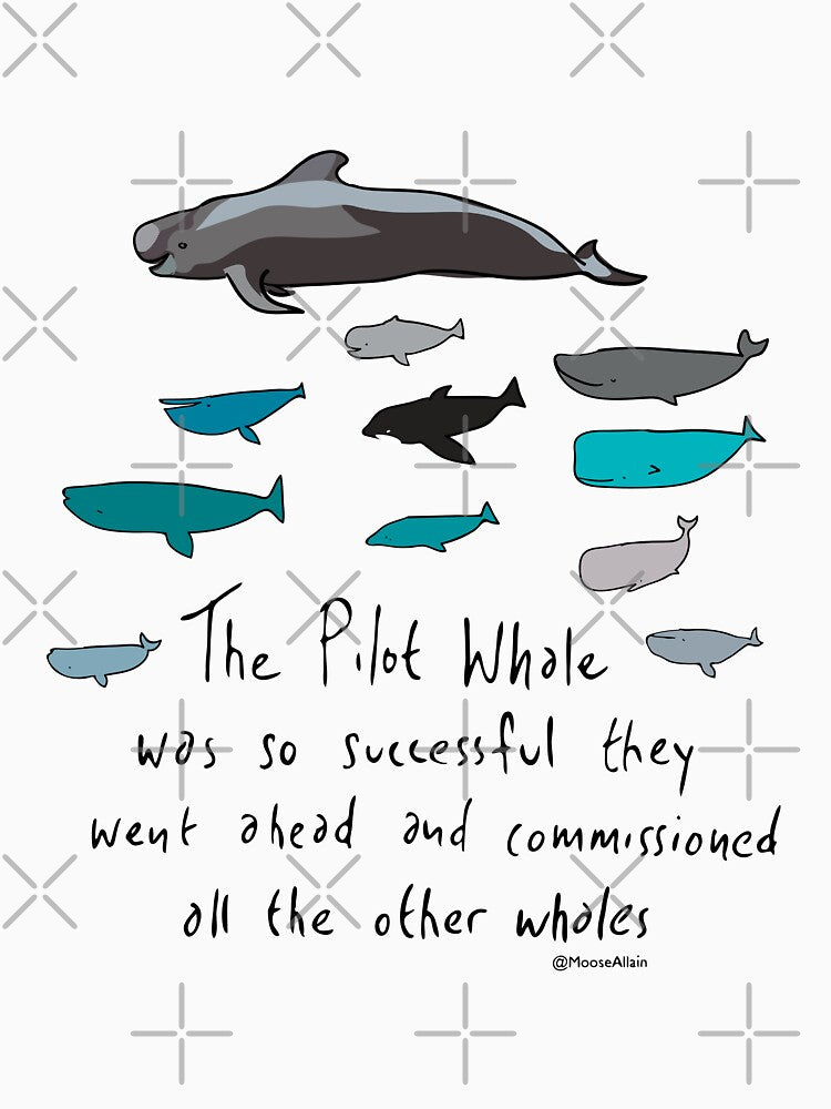 Pilot Whales Cartoon by worldofmoose