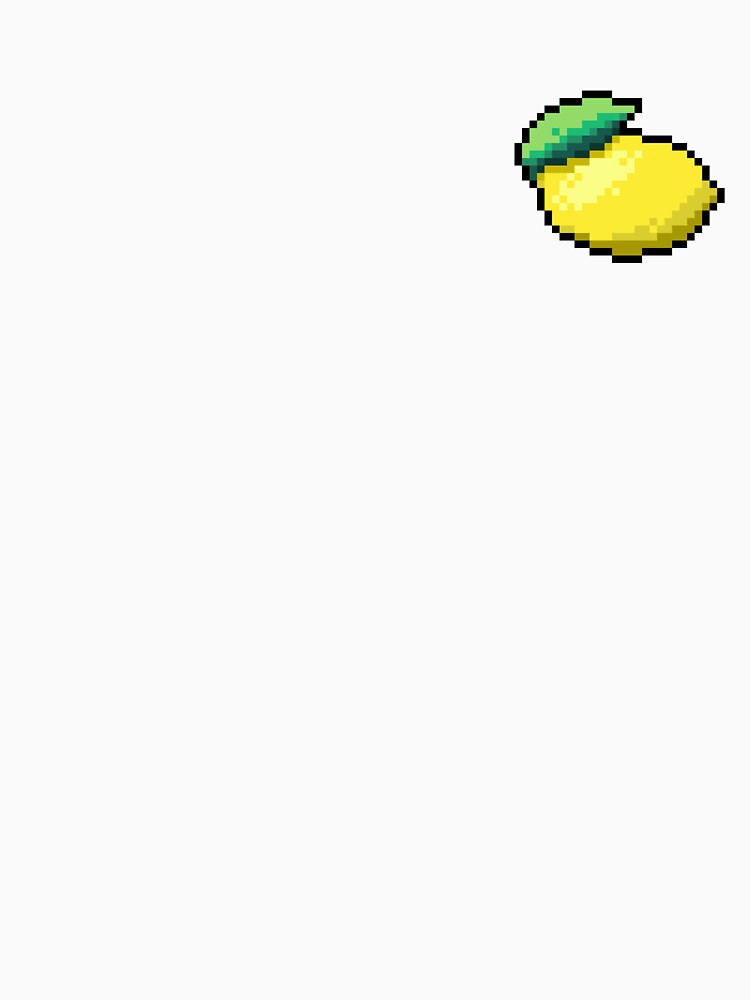 Pixel Lemon - pixel food art by LittleFoodShop