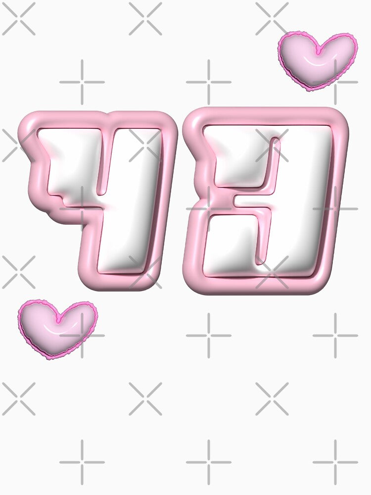 Glossy Pink YA Letter Design by Sberry8888