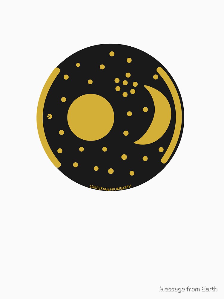 Nebra Sky Disc - Ancient Gold Celestial Map of the Universe #1 by Message from Earth