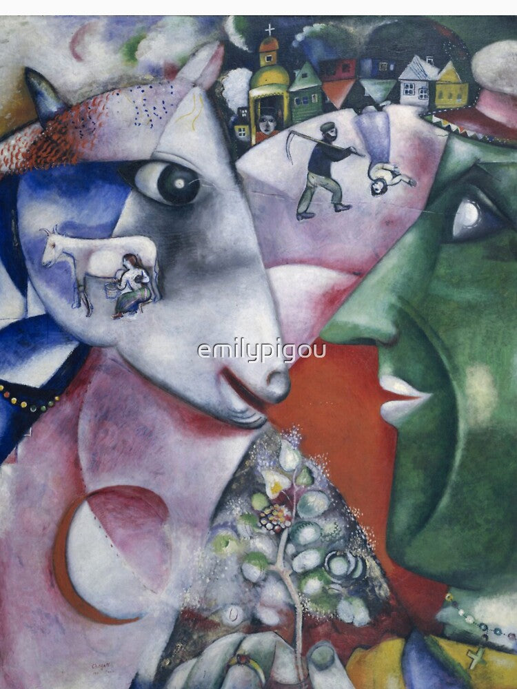Marc Chagall i and the Village by emilypigou