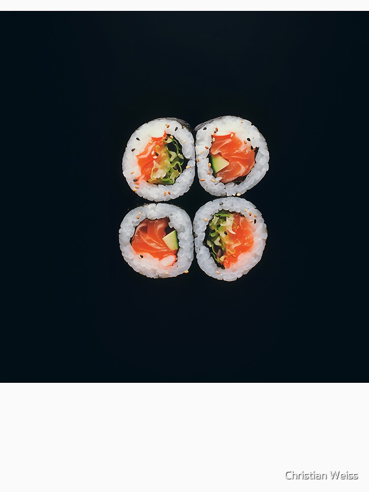 Oversized Maki Roll Closeup by Christian Weiss