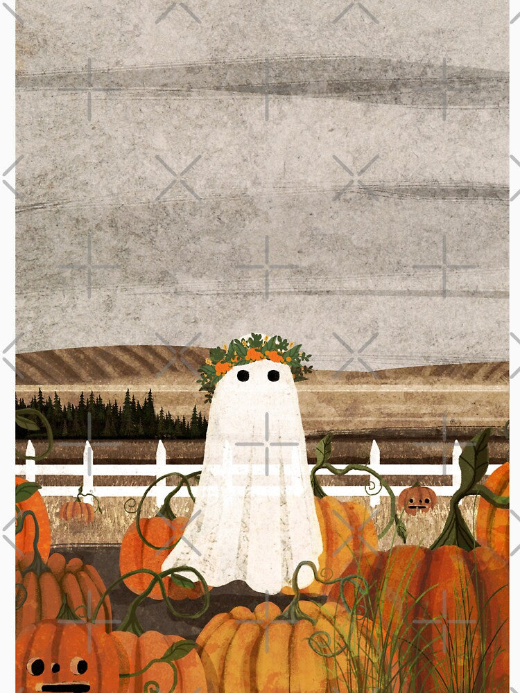 There's a Ghost in the Pumpkins Patch Again... by katherineblower