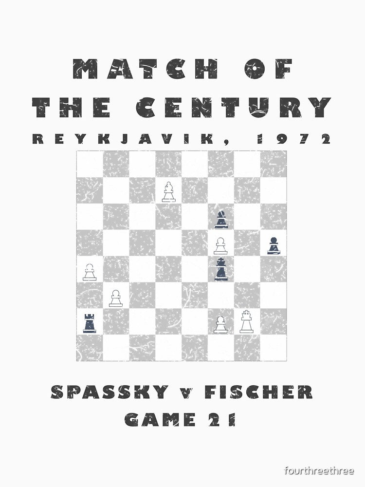 Chess 'Match of the Century' - Fischer v Spassky 1972 by fourthreethree