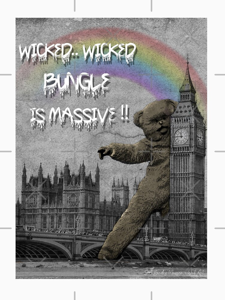 Funny Bungle from Rainbow gift by Another Pic In The Wall By Scott Bradley Musgrave