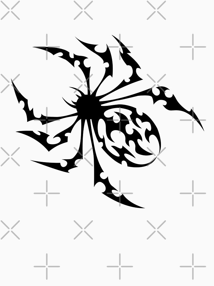 Tribal sigilism. Tribal spider silhouette by Tribalgothss