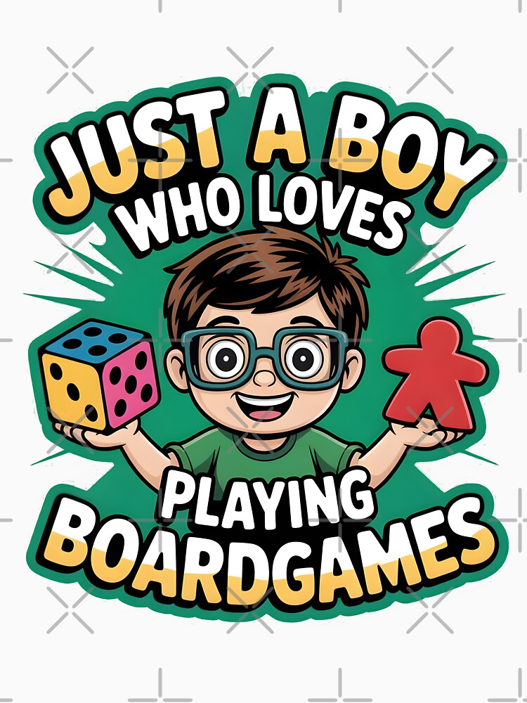 little boy - boardgame's fan by Boardgameo