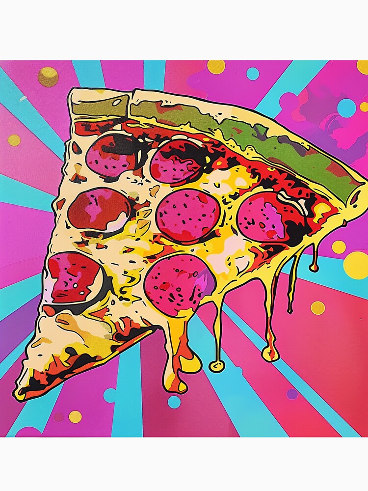 Pizza Pop Art 2 by AstroRisq