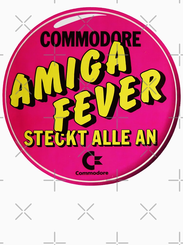 Commodore Amiga Fever - 1980s German Promo Art by The Owl's Quill