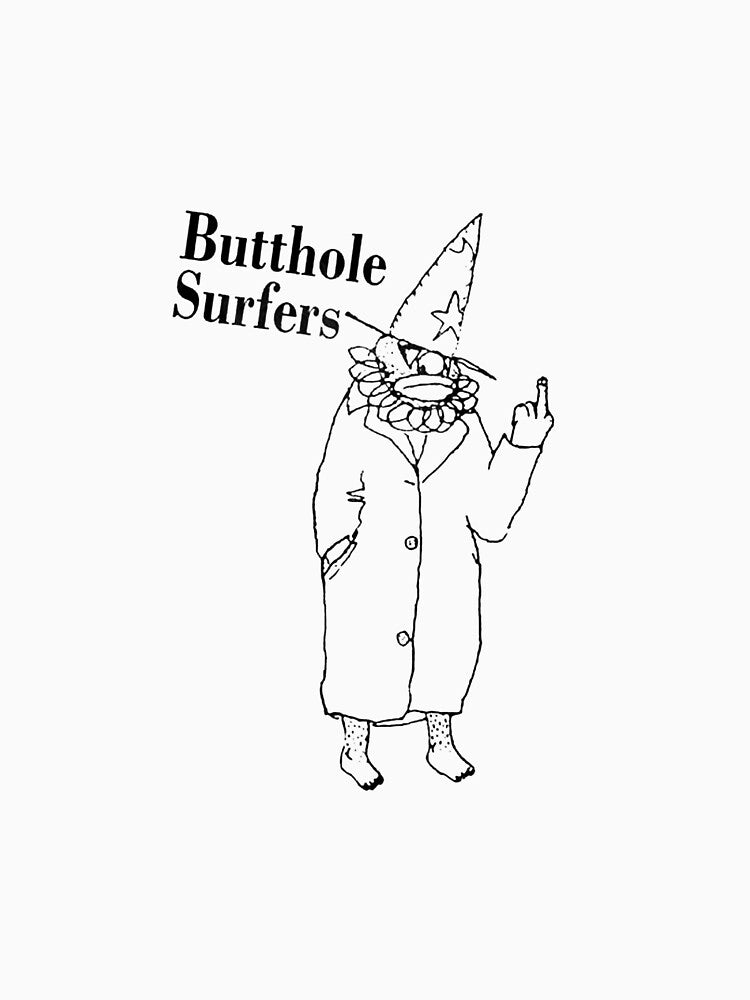 Butthole Surfers Clown by jirahorok