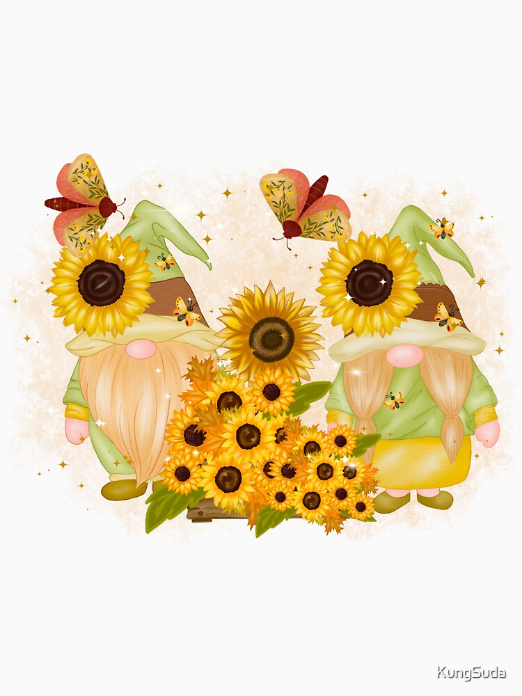 Gnomes Sunflower by KungSuda