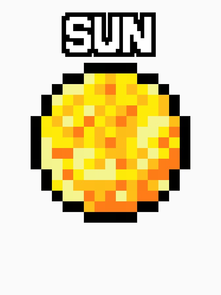 Pixel Art Sun by E-engineering