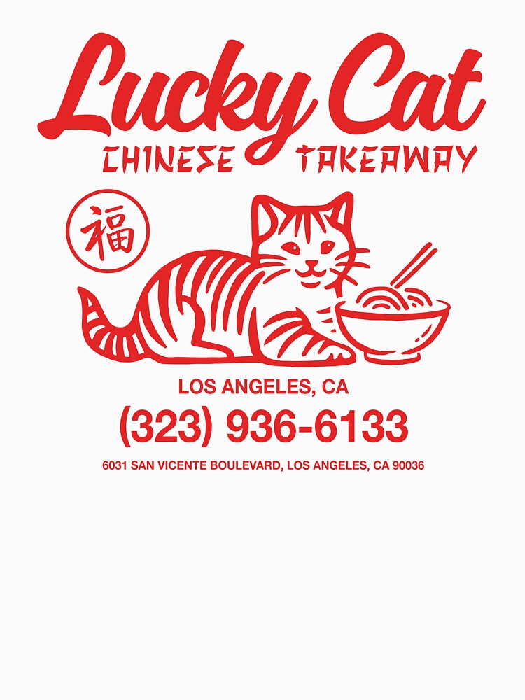 Lucky Cat Chinese Takeaway by GoodTimeRetro