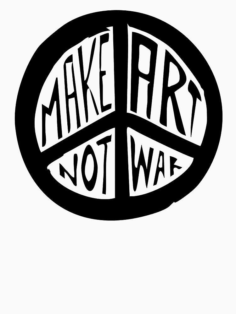 make art not war 11 by ermisvulkaya