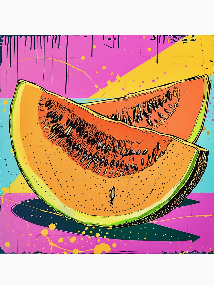 Rockmelon Pop Art 3 by AstroRisq