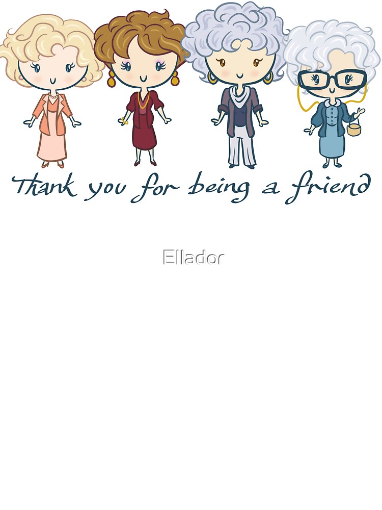 thank you for being a friend by Ellador