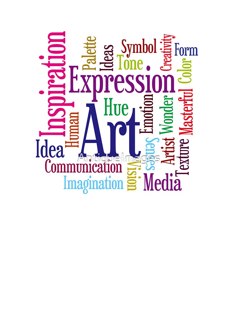 Art and Creativity Artist's Word Cloud by AntiqueImages