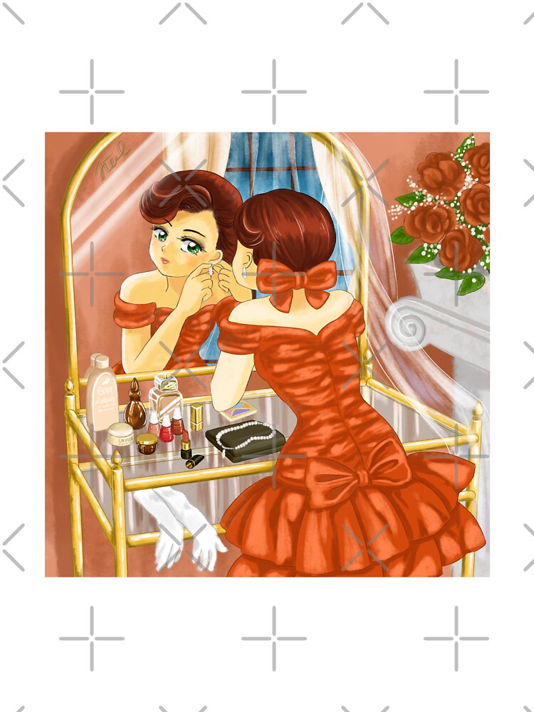 Retro 80s Anime Prom Dress by Jieul