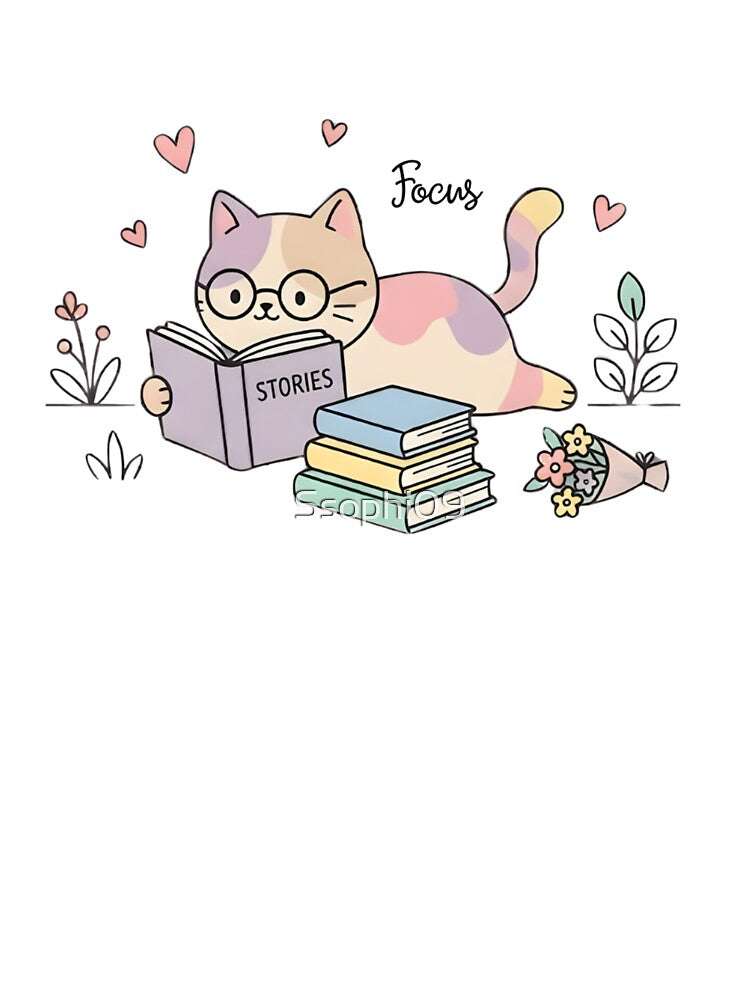Reading Cat by Ssophi09