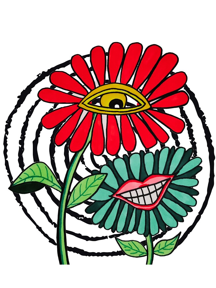 Happy Flowers by The Morbid Hippie