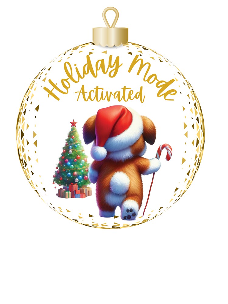 Holiday Mode Activated: Festive Pup Edition by Berna90