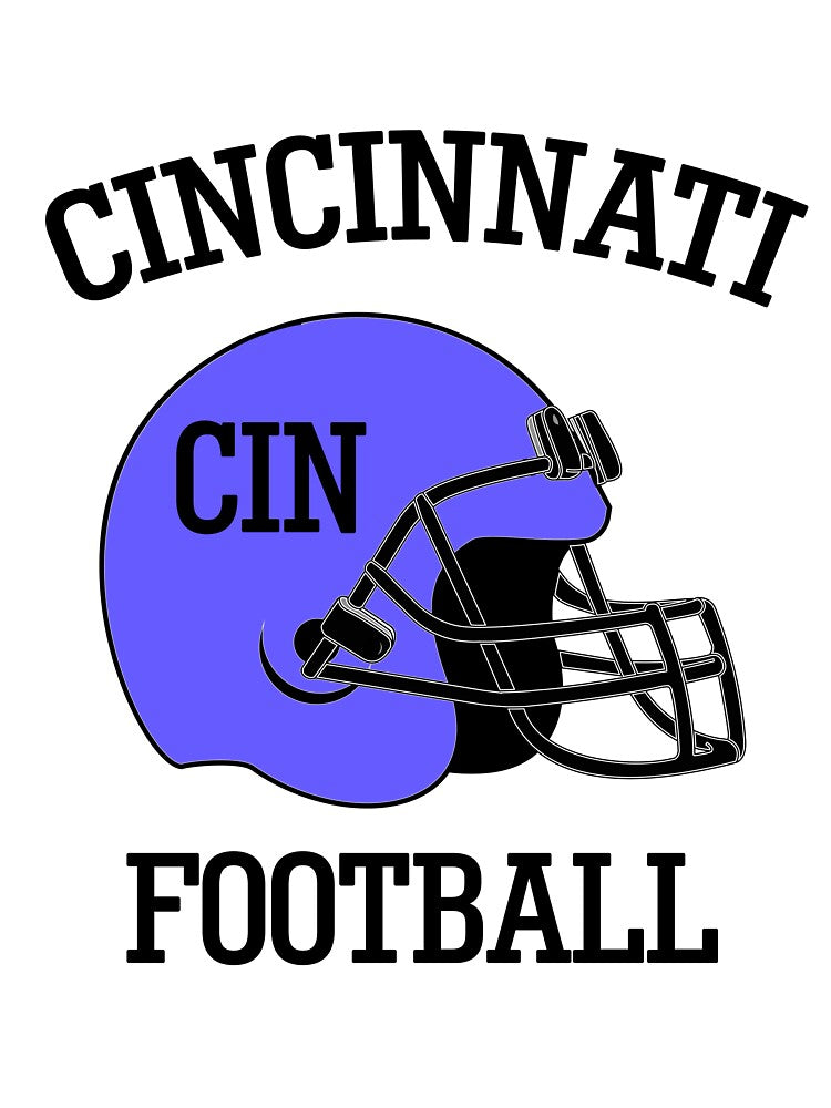 Cincinnati Football T-Shirt for Men and Women by AllStarMerch