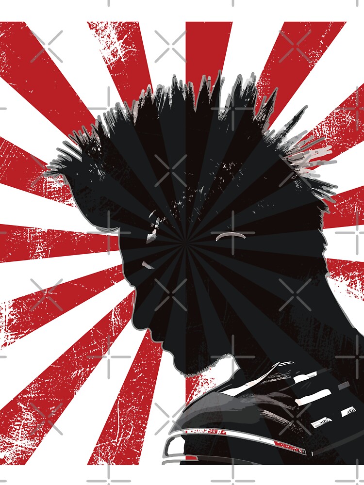 Retro Grunge Punk Mohawk by SeaWolfStudio